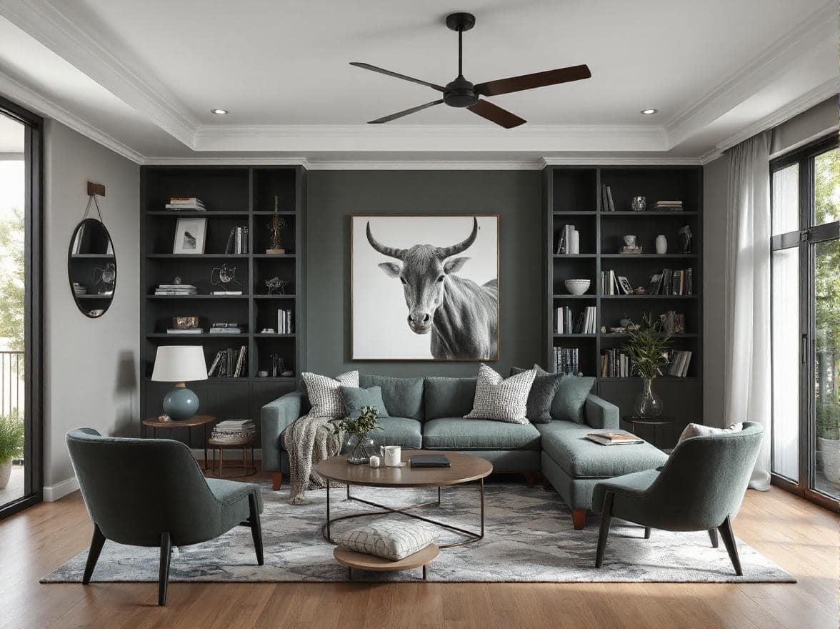 trendy 2025 - wnętrze monochromatyczne 2 trendy 2025 - wnętrze monochromatyczne 2